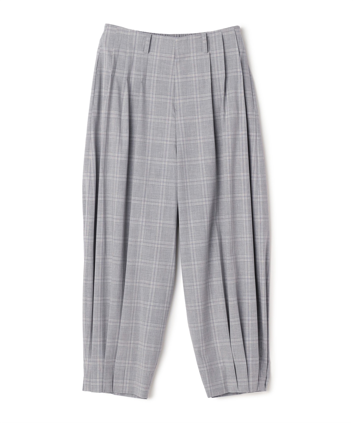 ATSURO TAYAMA 杢チェックタックパンツ_variation_1
