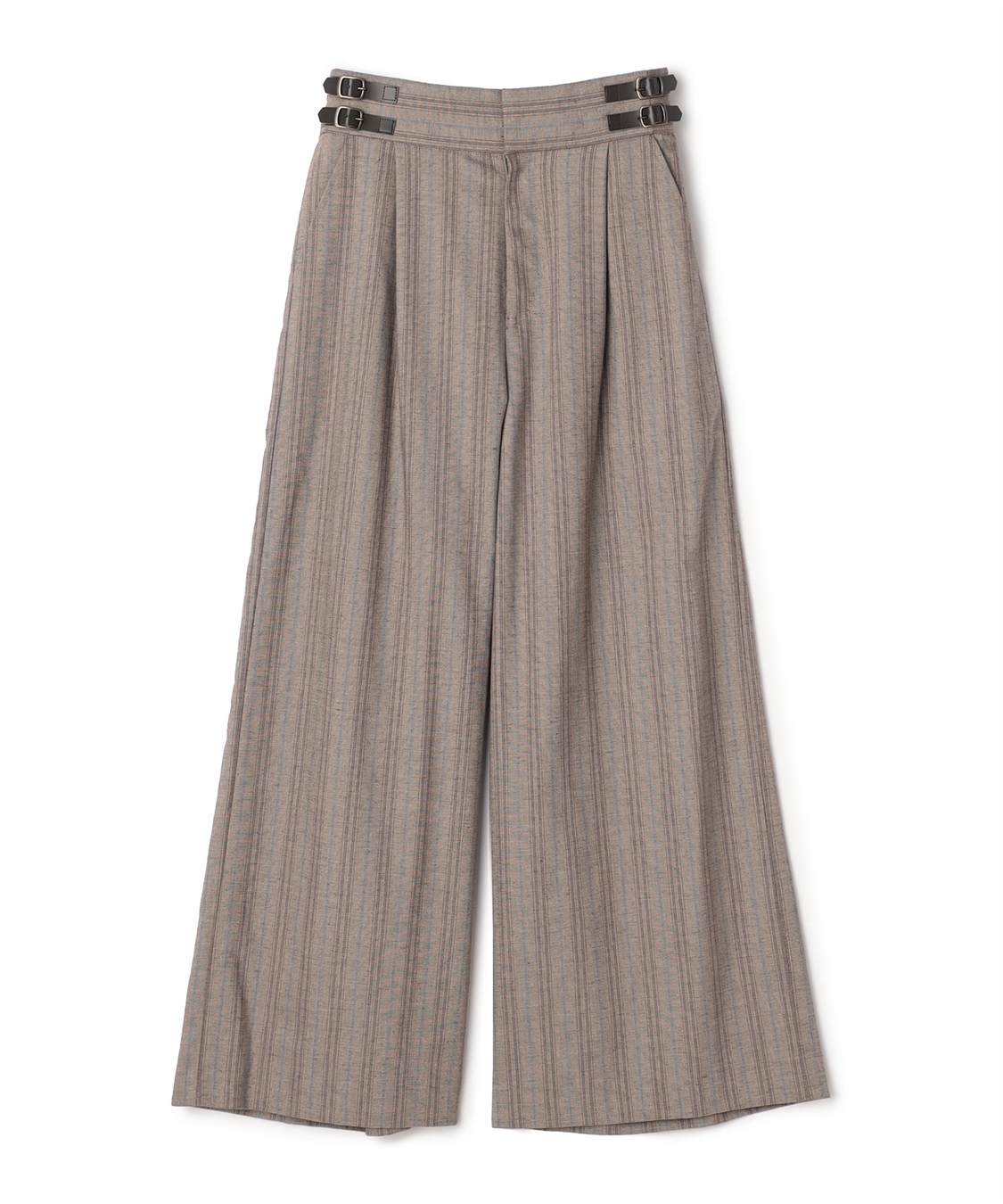 ATSURO TAYAMA ストライプワイドパンツ_variation_1