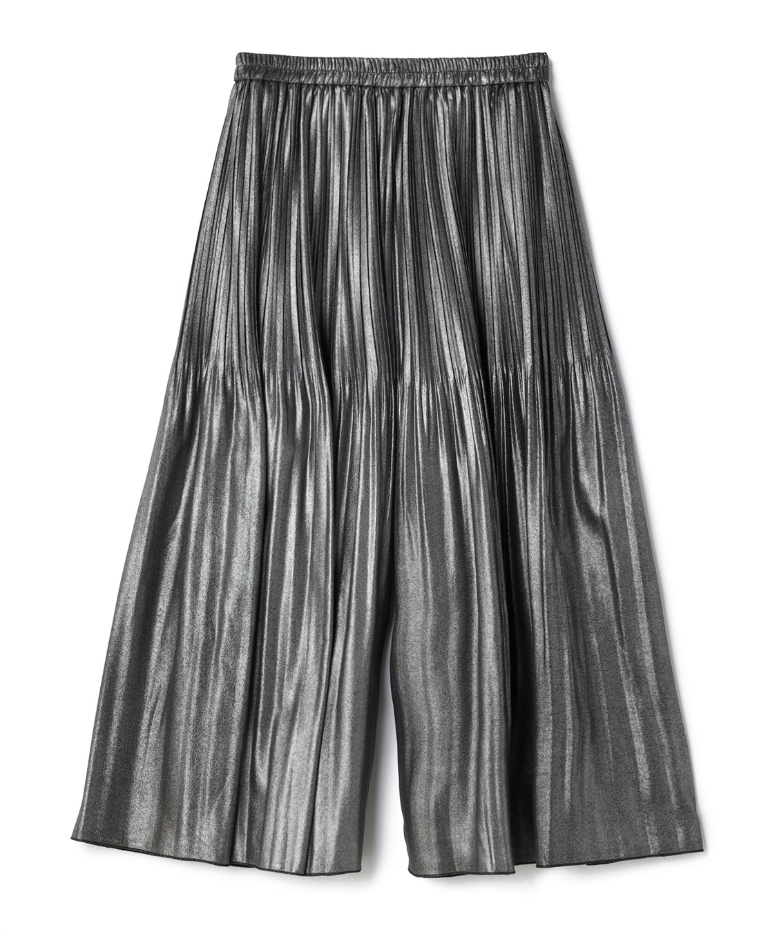ATSURO TAYAMA シャイニーシフォン消しプリーツワイドパンツ_variation_1