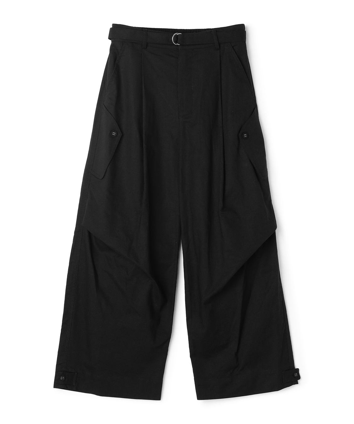 ART OF GARDEN】コットン×リネンワイドパンツ ATSURO TAYAMA｜クロス