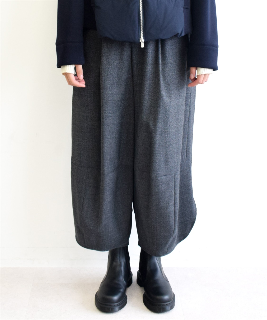 ATSURO TAYAMA サキソニーストレッチワイドパンツ_main