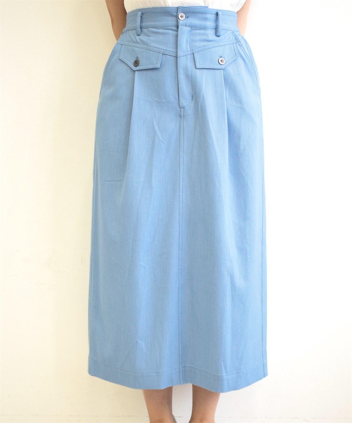 ATSURO TAYAMA ポケットデニムスカート_main