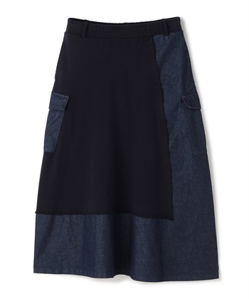 ATSURO TAYAMA デニム切り替えスカート_variationthumb_2