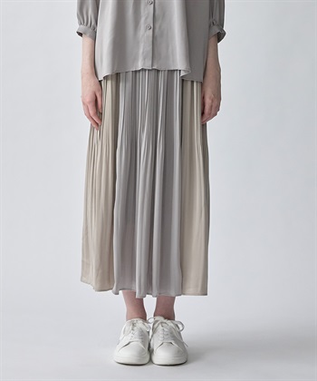 ATSURO TAYAMA プリーツギャザースカート