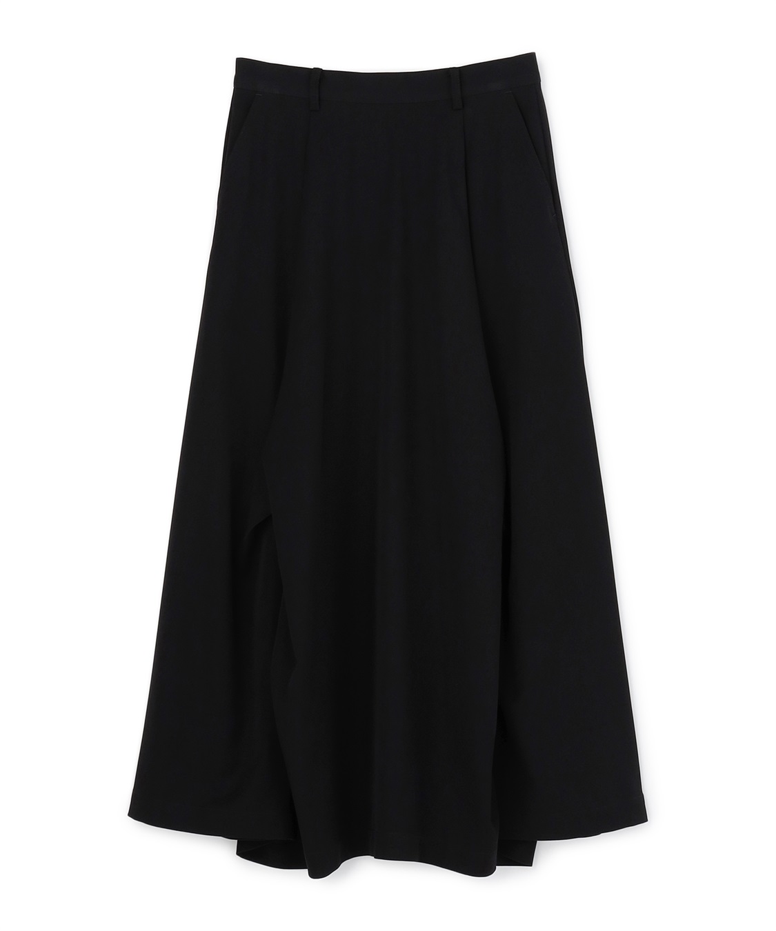 ATSURO TAYAMA タック入りフレアロングスカート_variation_1