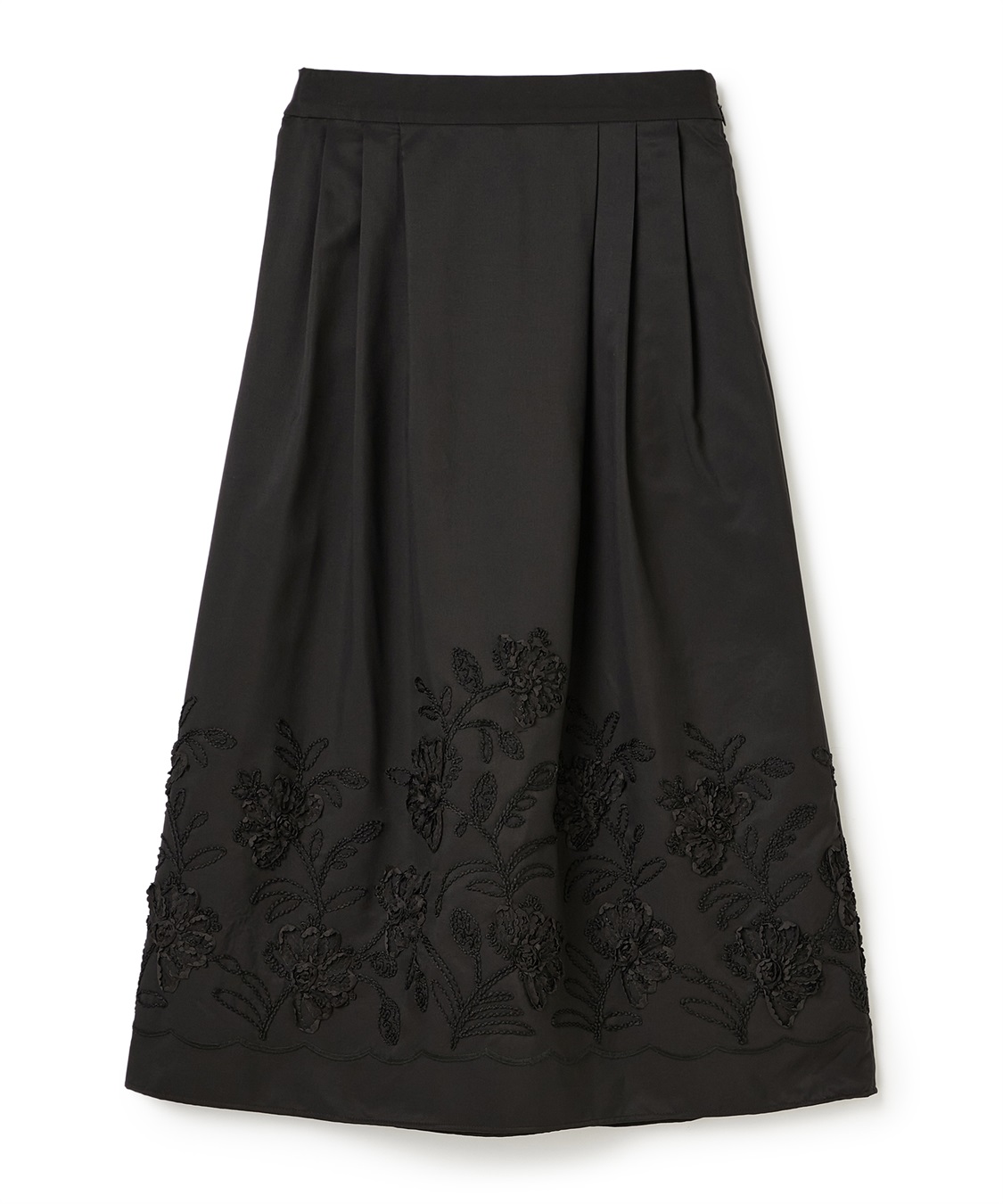 ATSURO TAYAMA テープ刺繍入りロング丈スカート_variation_1