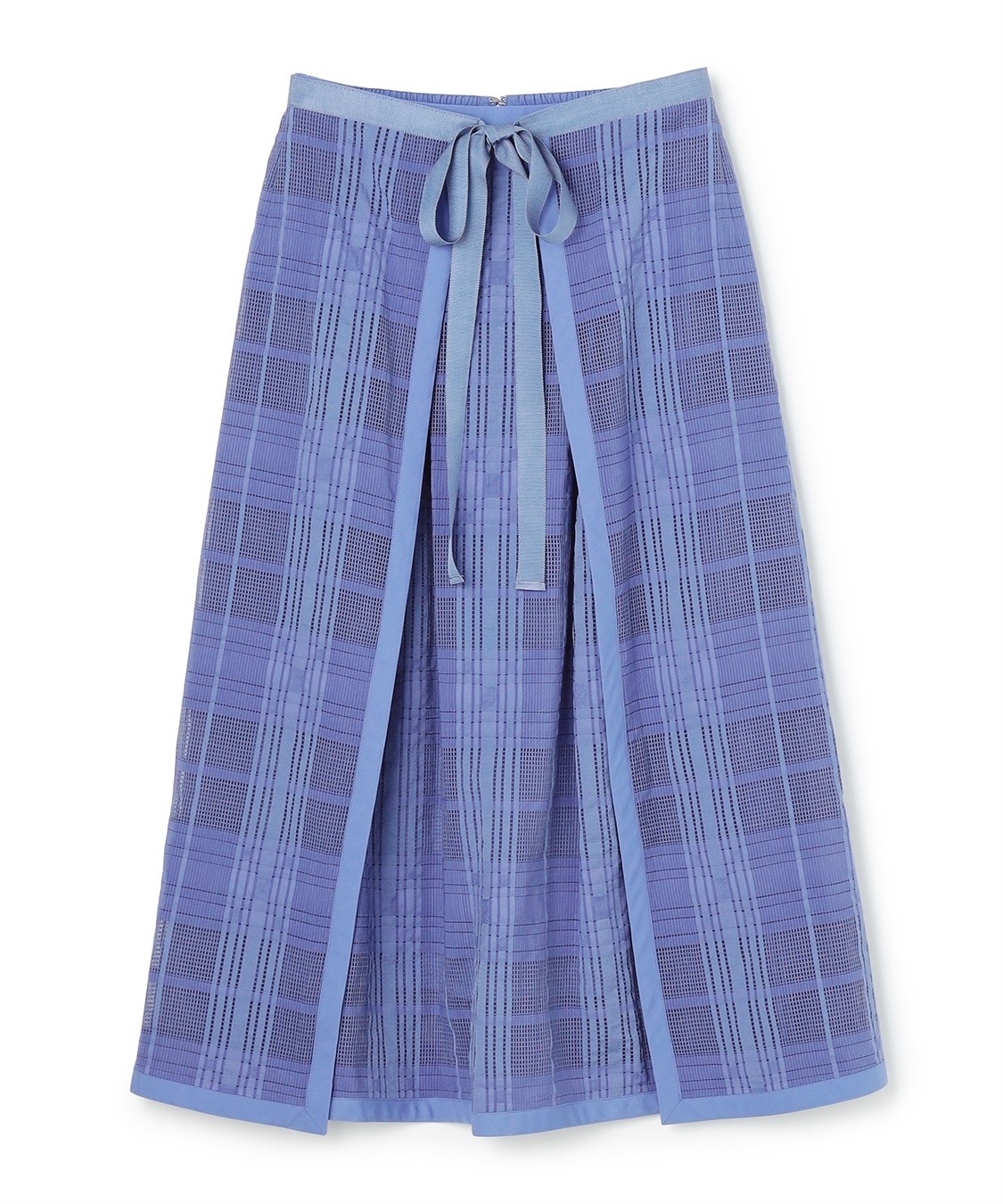 ATSURO TAYAMA シースルーチェックスカート_variation_3