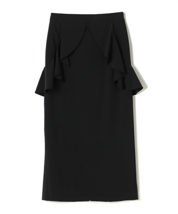 ATSURO TAYAMA ナイロンストレッチフリルペンシルスカート_variationthumb_2