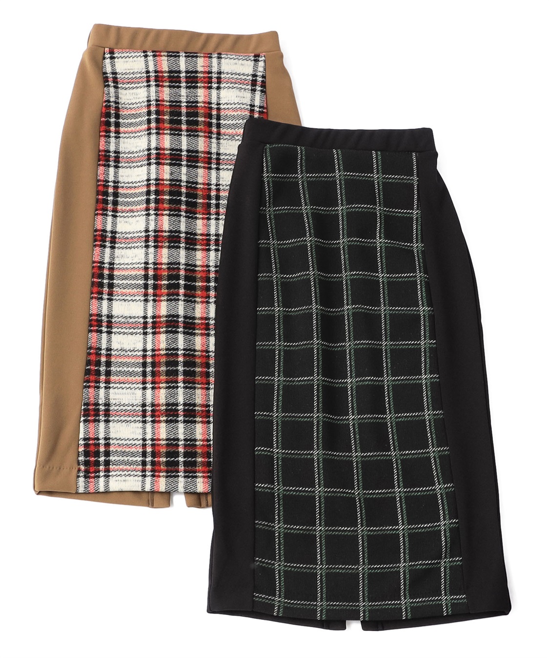 ATSURO TAYAMA クラシックチェックタイトスカート_main