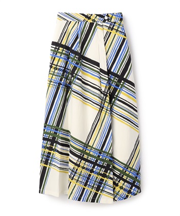 ATSURO TAYAMA バイヤスチェックタックスカート_variationthumb_2