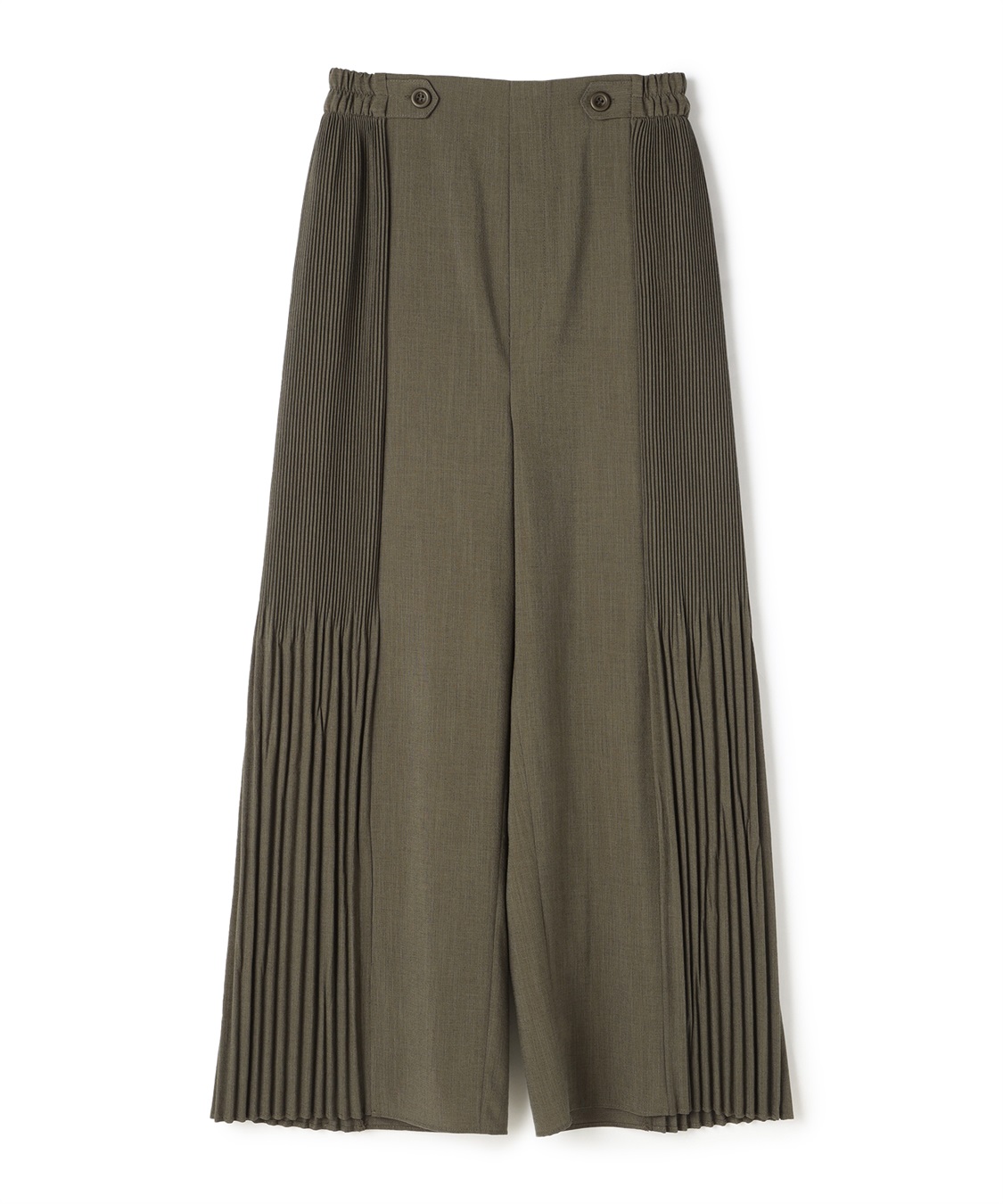 ATSURO TAYAMA サイドプリーツワイドパンツ_main