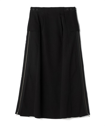 ATSURO TAYAMA サイドジップフレアスカート_variationthumb_1