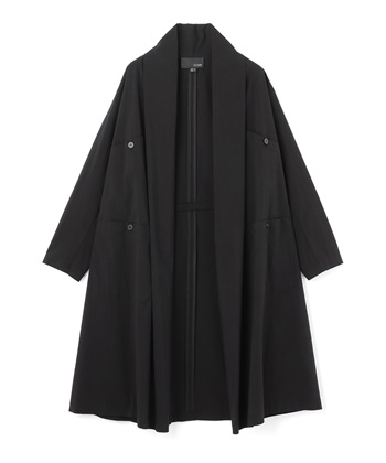 ボタンレスジャケット(ブラック-38)