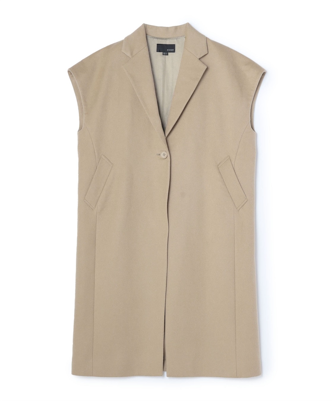 ATSURO TAYAMA ウール混ロングベスト_variation_2