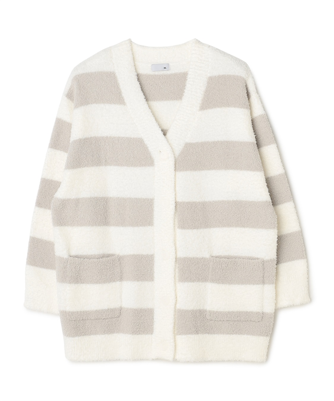 Life Style by cross marche 【LAFUKU/ラフク】もちふわマシュマロニットVネックカーディガン/ルームウェア（上下別売り）_variation_1