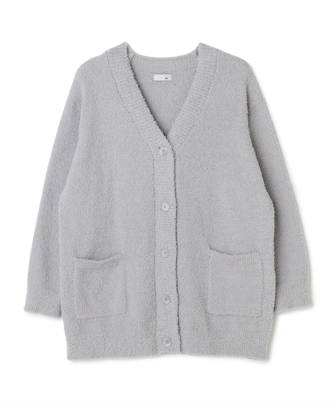 Life Style by cross marche 【LAFUKU/ラフク】もちふわマシュマロニットVネックカーディガン/ルームウェア（上下別売り）_variation_2