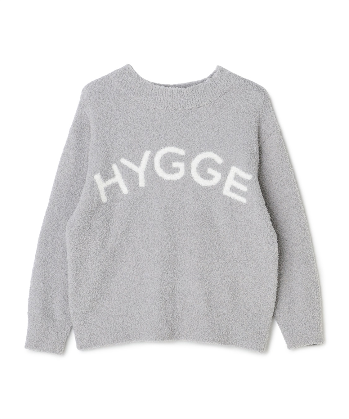 LAFUKU 【LAFUKU/ラフク】もちふわマシュマロニットHYGGEロゴトップス/ルームウェア（上下別売り）_variation_1