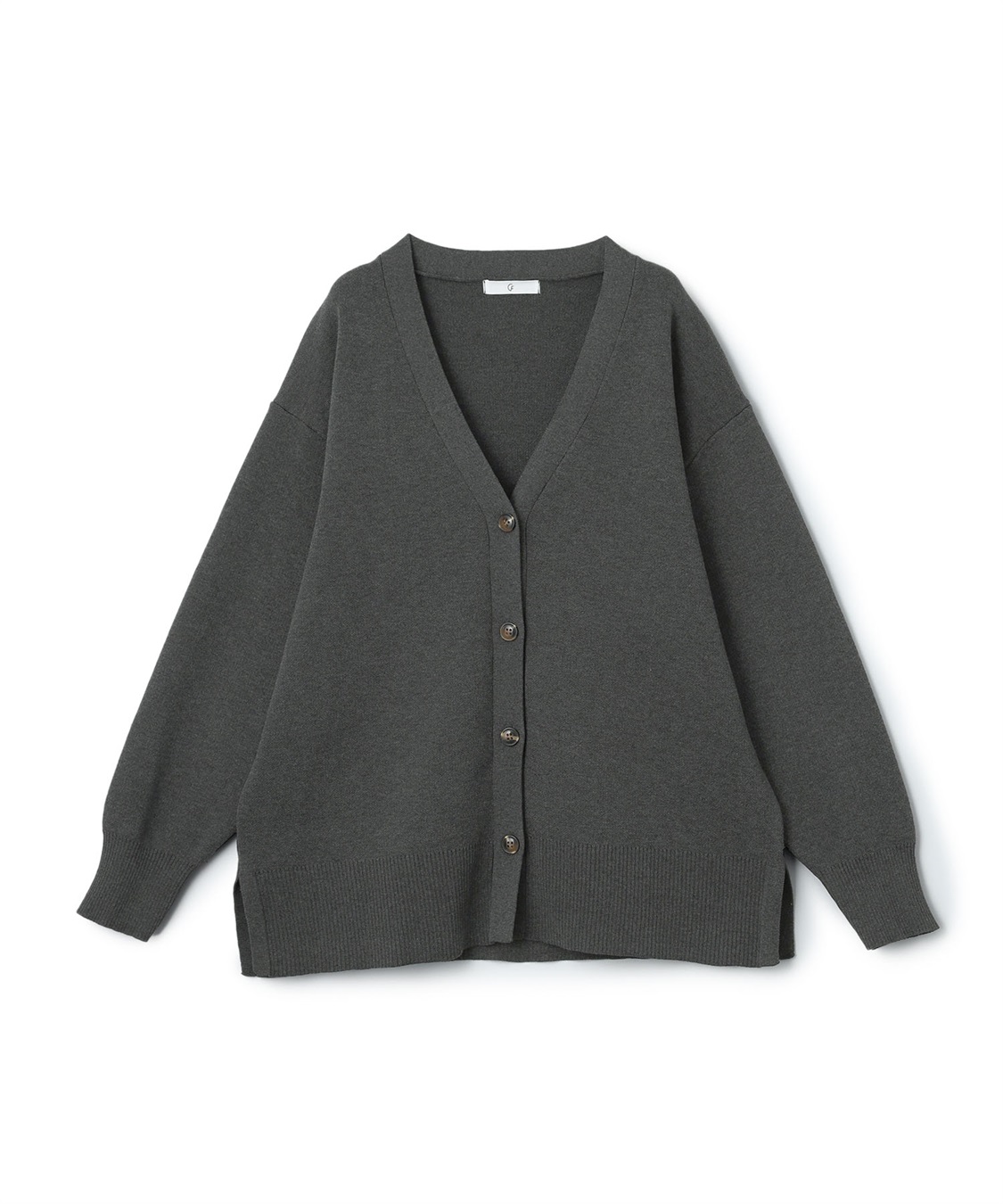 CROSS FUNCTION 《洗える》ダブルジャガードマシュマロニットカーディガン●セットアップ可能●【CF/クロスファンクション】_variation_2