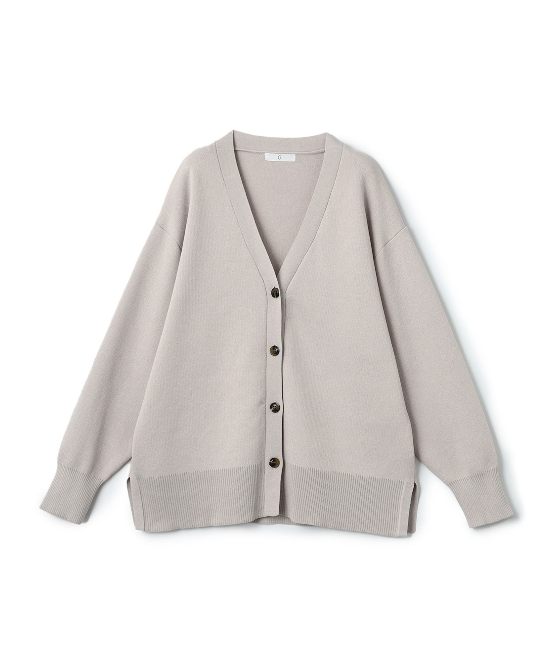 CROSS FUNCTION 《洗える》ダブルジャガードマシュマロニットカーディガン●セットアップ可能●【CF/クロスファンクション】_variation_3