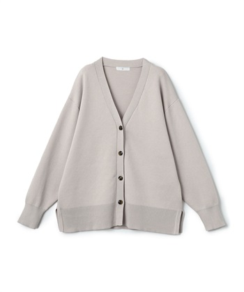 CROSS FUNCTION 《洗える》ダブルジャガードマシュマロニットカーディガン●セットアップ可能●【CF/クロスファンクション】_variationthumb_3