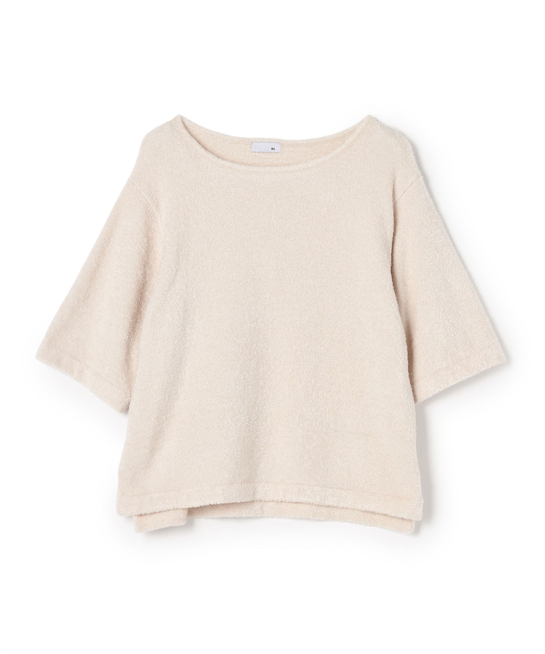 LAFUKU 【LAFUKU/ラフク】もこふわマシュマロ5分袖ルームウェアトップス《セットアップ対応/上下別売り》_variation_4