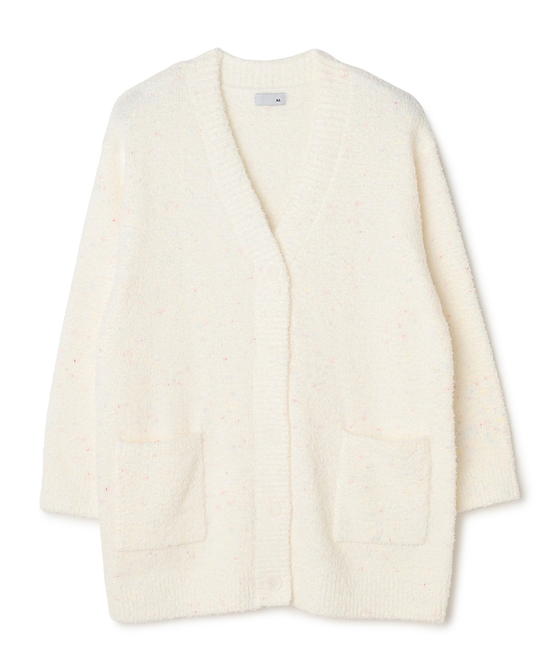 LAFUKU 【LAFUKU/ラフク】マシュマロニットもちふわネップニットＶネックカーディガン/ルームウェア（上下別売り）_variation_2