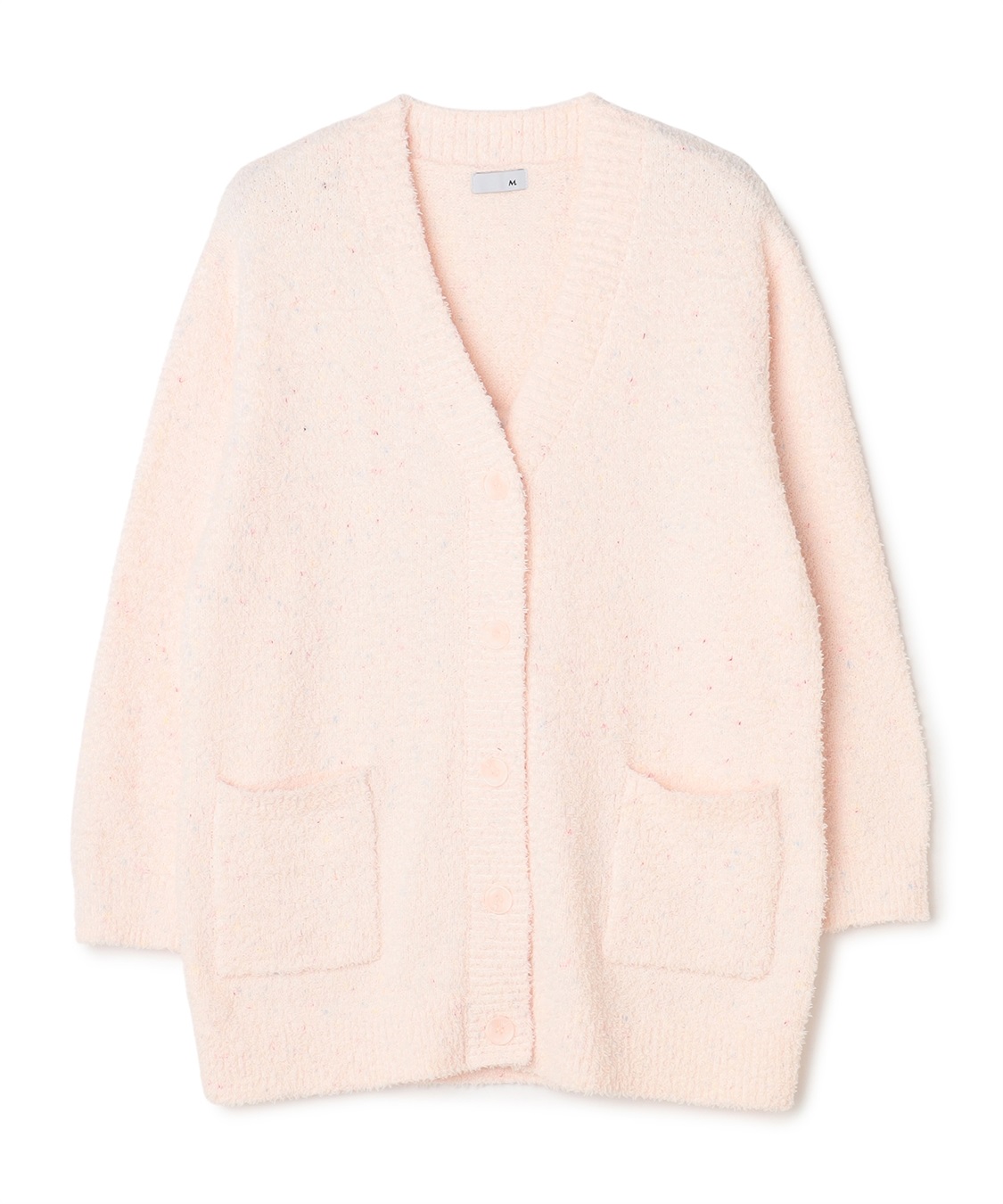 LAFUKU 【LAFUKU/ラフク】マシュマロニットもちふわネップニットＶネックカーディガン/ルームウェア（上下別売り）_variation_3