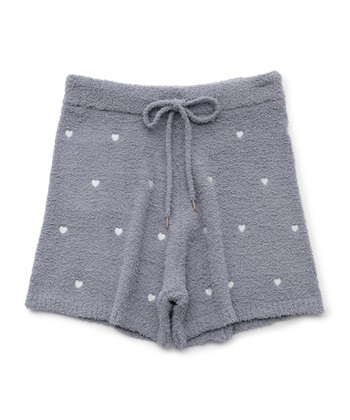 LAFUKU 【LAFUKU/ラフク】もちふわマシュマロニットハートドット刺繍ショートパンツ/ルームウェア（上下別売り）_variationthumb_7