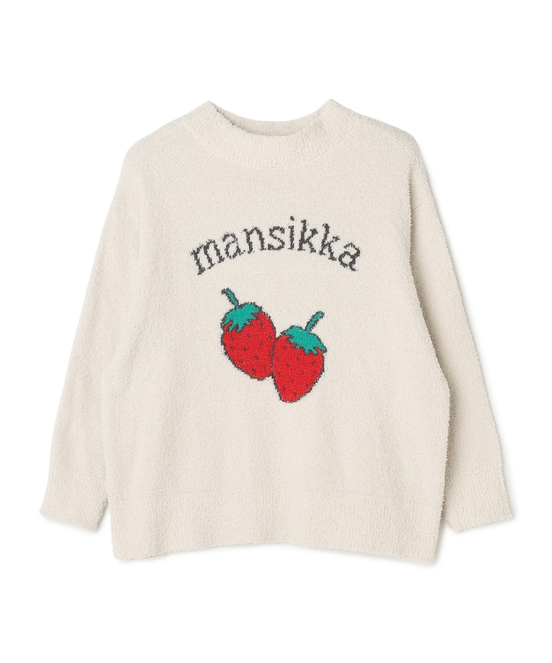 Life Style by cross marche 【LAFUKU/ラフク】もちふわマシュマロニットフルーツ刺繍トップス/ルームウェア◆洗濯可能◆（上下別売り）_variation_3