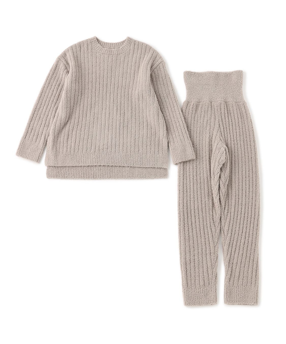 Life Style by cross marche 【LAFUKU/ラフク】腹巻き付きパジャマ パンツ&#215;トップスルームウェアSET（上下セット）◆あったか・温活◆_variation_4