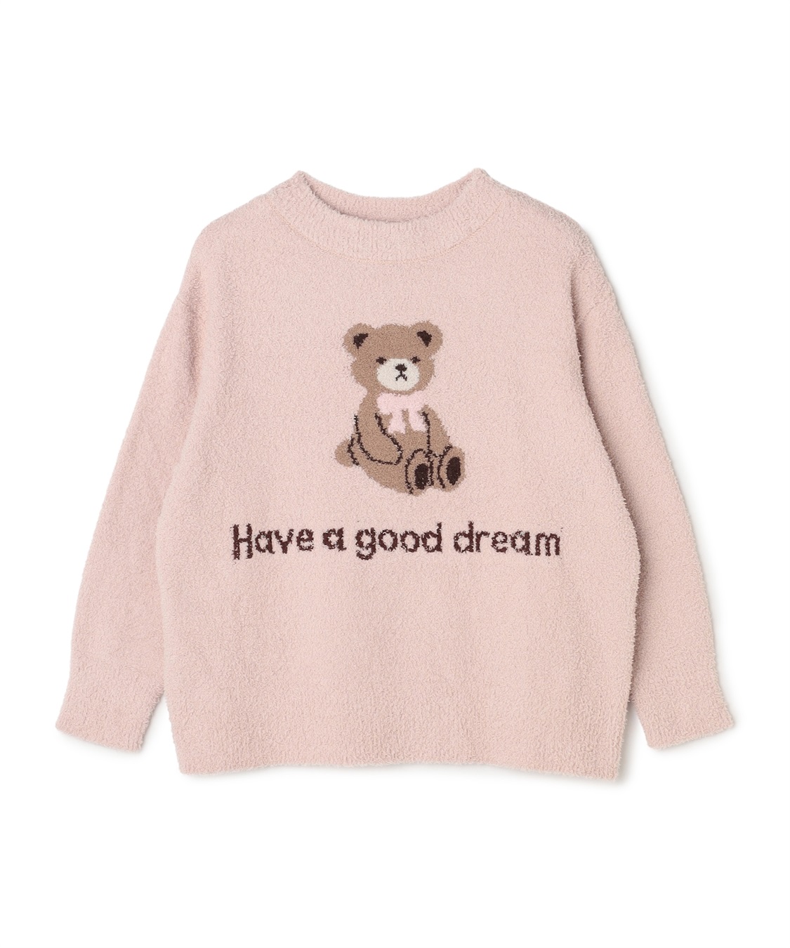 LAFUKU 【LAFUKU/ラフク】もちふわマシュマロニットアニマルジャガードトップス/ルームウェア（上下別売り）_variation_2