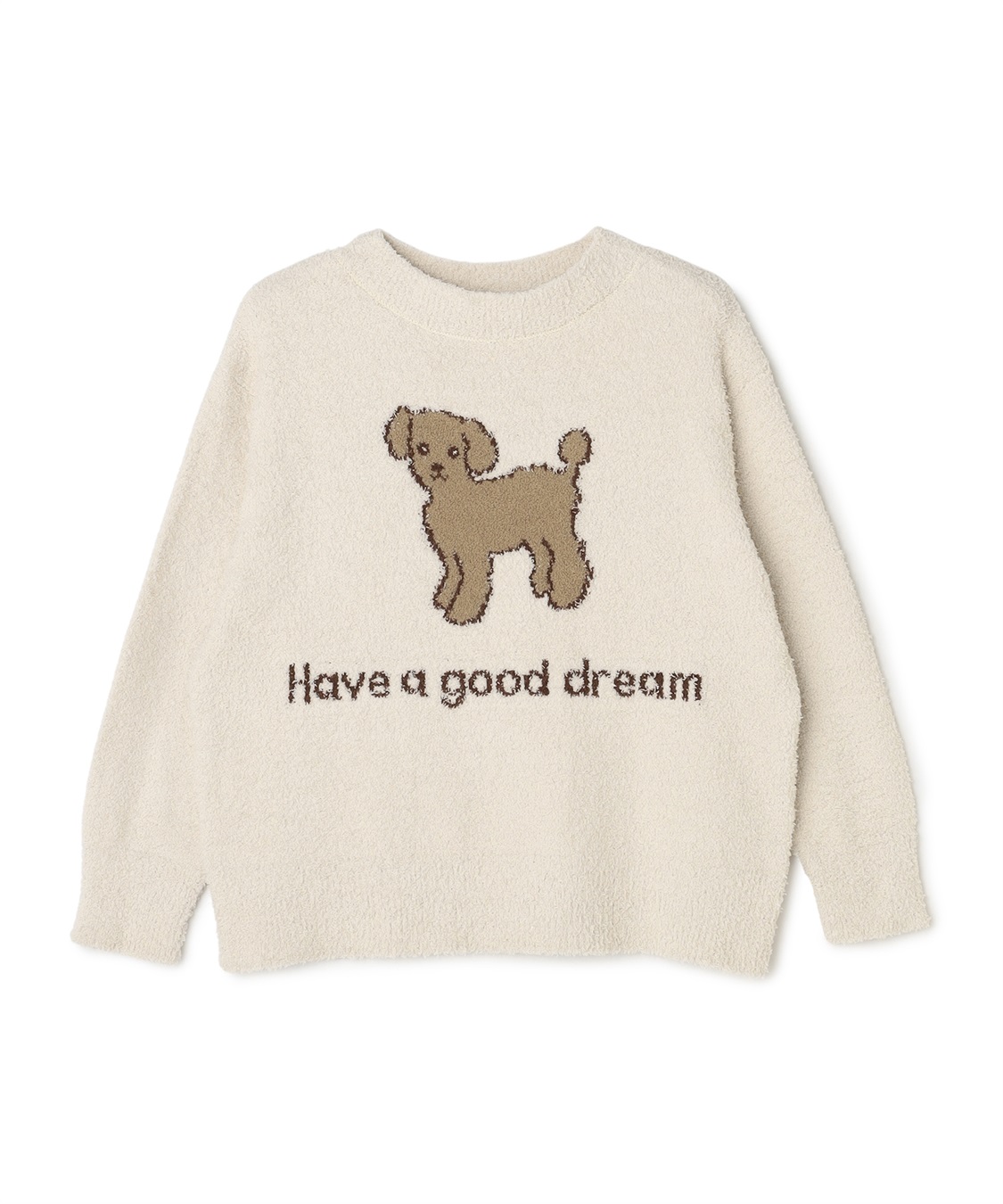 LAFUKU 【LAFUKU/ラフク】もちふわマシュマロニットアニマルジャガードトップス/ルームウェア（上下別売り）_variation_3