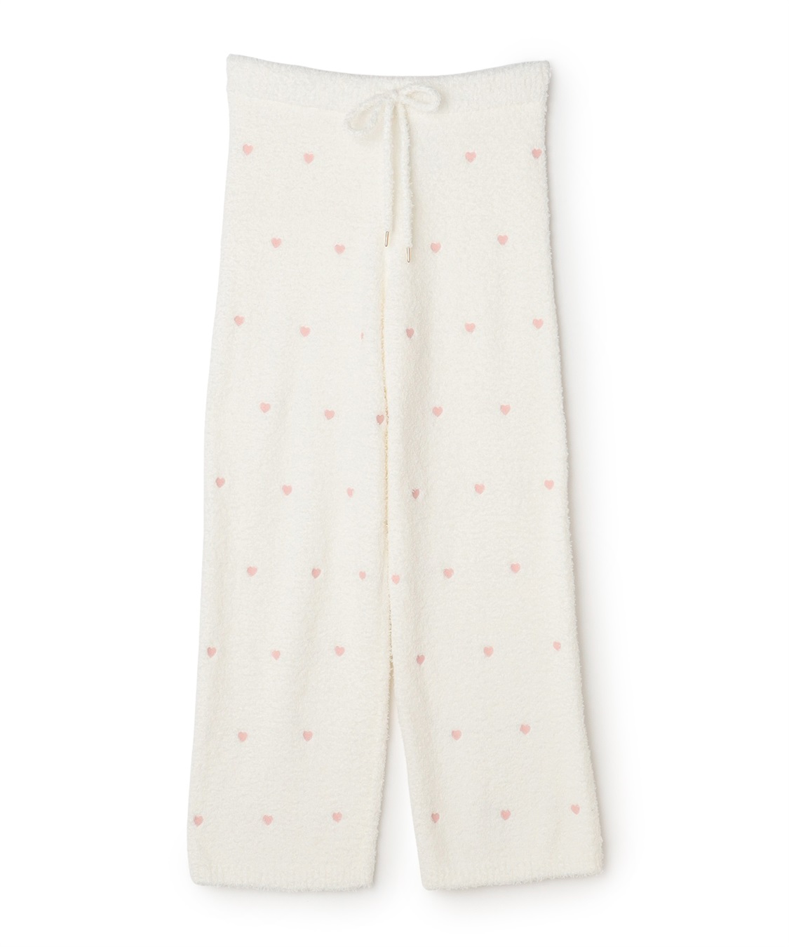 Life Style by cross marche 【LAFUKU/ラフク】もちふわマシュマロニットハートドット刺繍ロングパンツ/ルームウェア（上下別売り）_variation_2