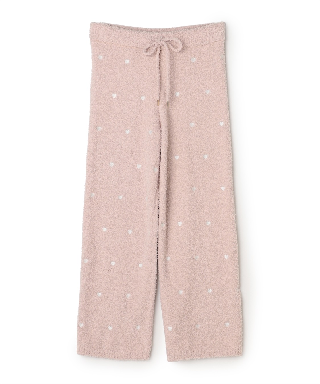 Life Style by cross marche 【LAFUKU/ラフク】もちふわマシュマロニットハートドット刺繍ロングパンツ/ルームウェア（上下別売り）_variation_4