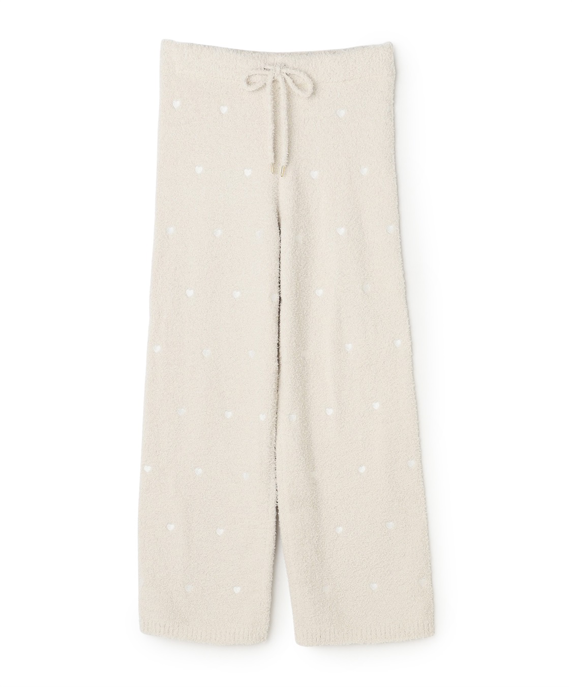 Life Style by cross marche 【LAFUKU/ラフク】もちふわマシュマロニットハートドット刺繍ロングパンツ/ルームウェア（上下別売り）_variation_5