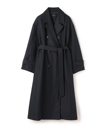 ロングダブルコート(ネイビー-1)