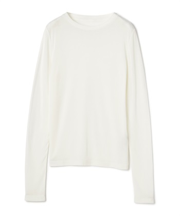 シアーテレコロングスリーブトップス(オフ-F)