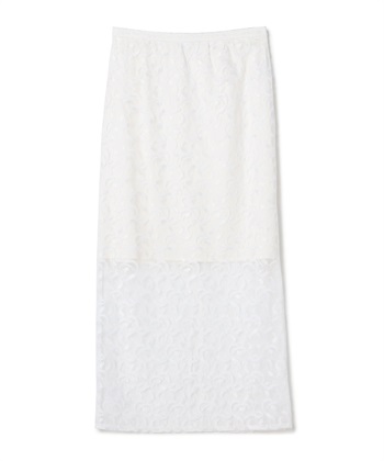 リリーレースタイトスカート(オフ-1)