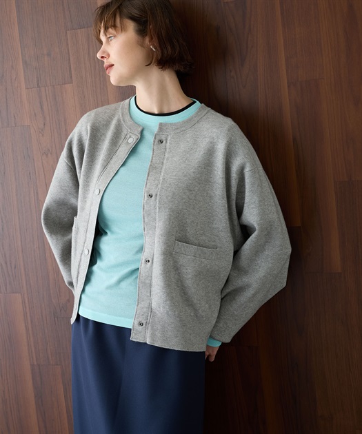 ファンクションイージーニットブルゾン N.O.R.C｜クロスプラス公式通販