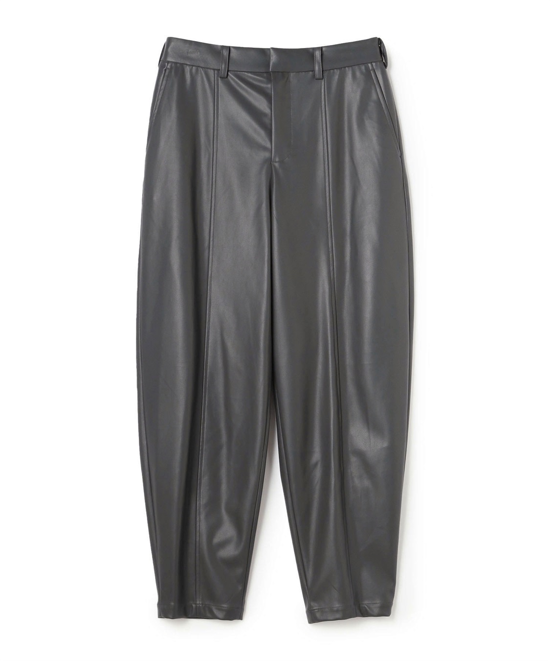 N.O.R.C フェイクレザーバレルパンツ_variation_1