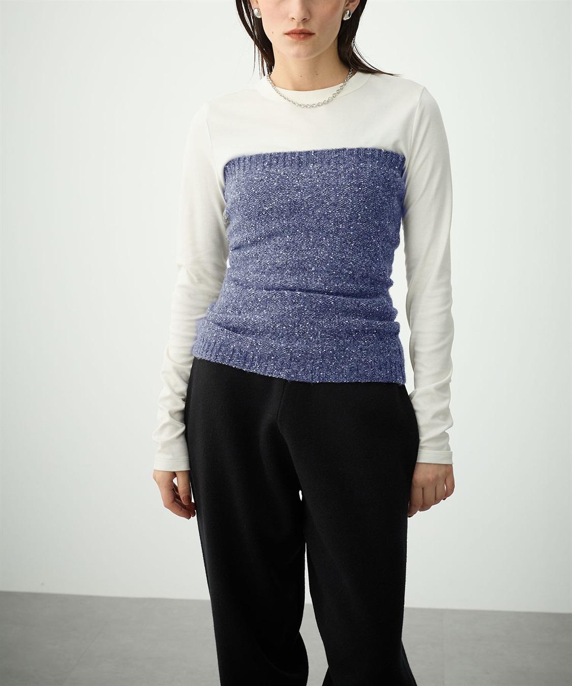 トップス NOREMID セール】カップ付きニットトップス【BEAUTY AIRY