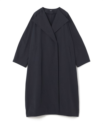 ロングコート【NYLON WEATHER】(ネイビー-1)