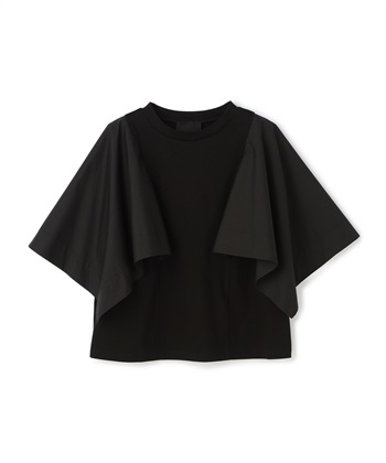 N.O.R.C タイプライターハンカチスリーブトップス【クールスムース】_variationthumb_1