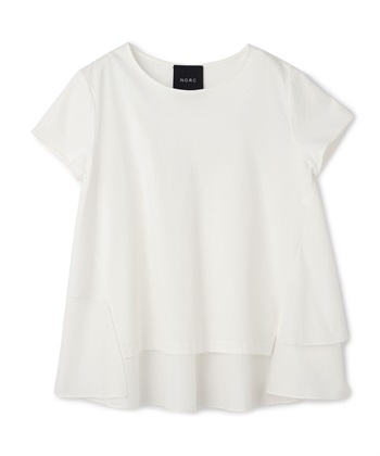 タイプライターバックシャントップス【クールスムース】(オフ-Ｆ)