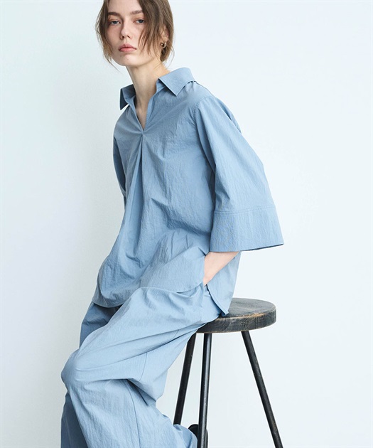 ナプロン スモックシャツ 新品 未着用 ヘンプ セーラースモックシャツ｜nest Robe / CONFECT ONLINE SHOP