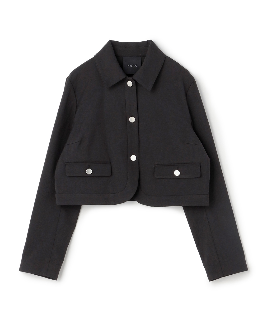 N.O.R.C 【リネンオックス】ラウンドショートジャケット_variation_2