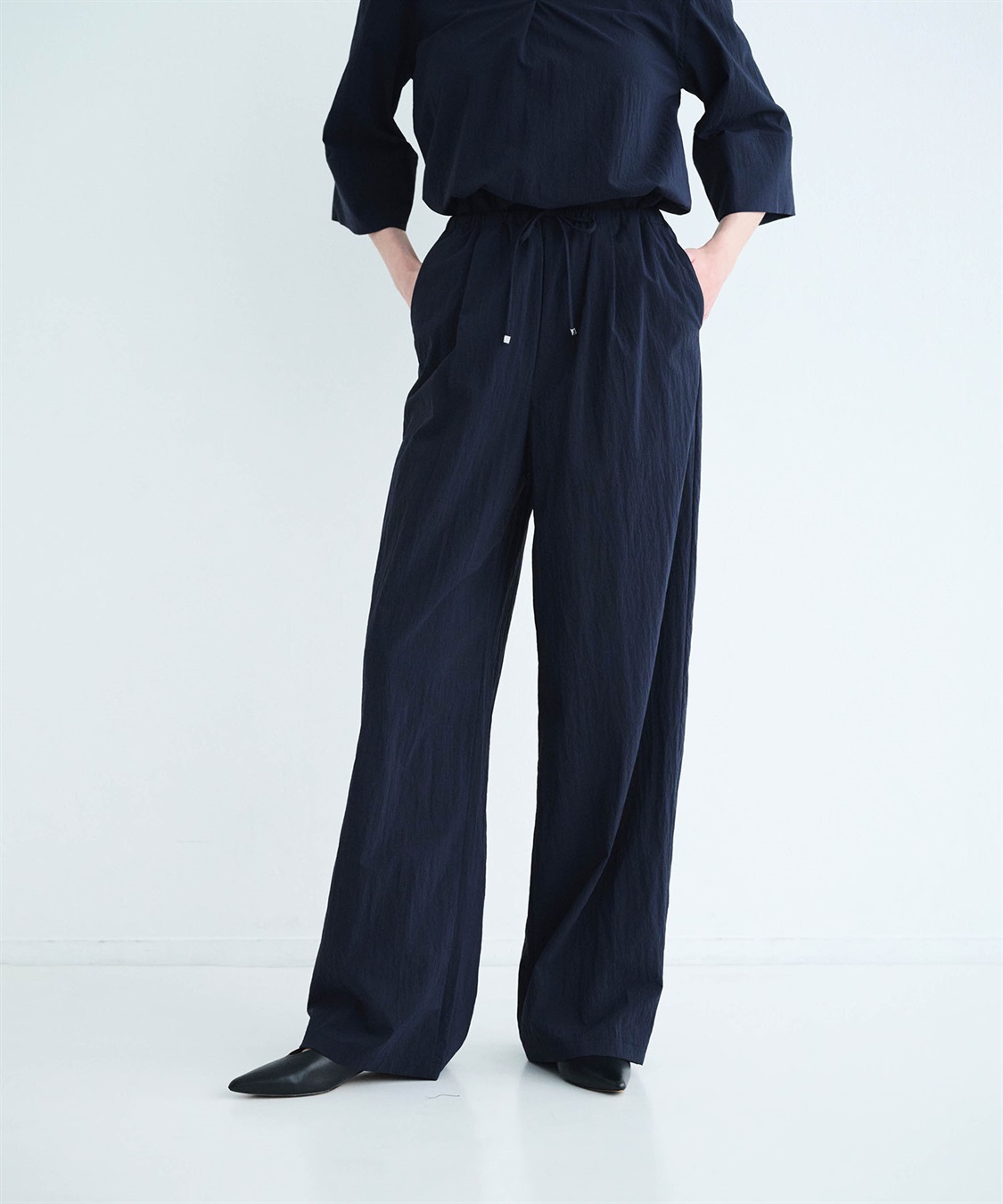 N.O.R.C ナイロンタスランドロストイージーパンツ【AIRY MOTION】_main