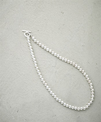 ノーブランド品　スモールクロスペンダント　ネックレス　ボールチェーン60cm ノーブランド品 スモールクロスペンダント ネックレス ボール