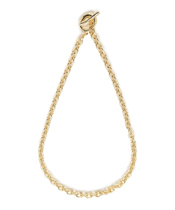 チェーンネックレス(ゴールド-F)