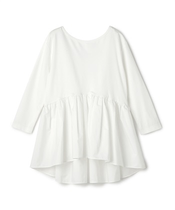 タイプライターペプラムトップス【マルチファンクション】(オフ-Ｆ)